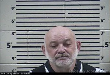 Mugshot of Emmett Earl Weeks booked in Smith County, Mississippi on September 25, 2026