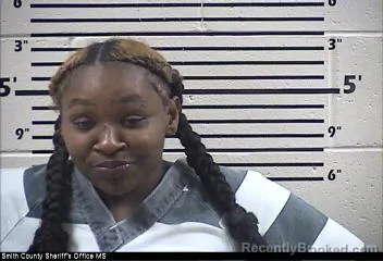 Mugshot of Akeriyah Leeanna Angelic Haynes booked in Smith County, Mississippi on October 2, 2026
