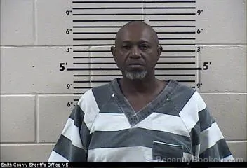 Mugshot of Keith Anthony Keyes booked in Smith County, Mississippi on October 10, 2026