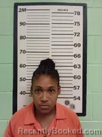 Mugshot of Jessica Danielle Randolph booked in Tunica County, Mississippi on August 24, 2026
