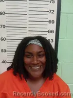 Mugshot of Kendricuna Lashay Pollard booked in Tunica County, Mississippi on October 2, 2026