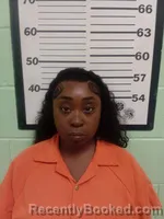 Mugshot of Cemeshia Walls booked in Tunica County, Mississippi on August 11, 2026