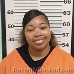 Mugshot of MARKAILA BRANSCOMB booked in Tunica County, Mississippi on April 15, 2026