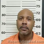 Booking photo from Tunica County, Mississippi