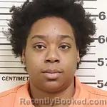 Mugshot of LANESHIA RENAY HIGGINS booked in Tunica County, Mississippi on March 20, 2026