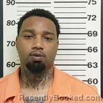 Mugshot of KEEDEN SHEMAR MONTGOMERY booked in Tunica County, Mississippi on March 28, 2026