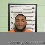 Mugshot of DEZALL TRAVON HOLMES booked in Tunica County, Mississippi on May 8, 2026