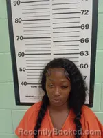 Mugshot of RONKEYSCIA JANAYE PATTERSON booked in Tunica County, Mississippi on July 15, 2026