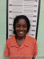 Mugshot of Alleshia Chantel Logan booked in Tunica County, Mississippi on August 28, 2026