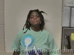 Mugshot of Alyxis Rodshante Conerly booked in Walthall County, Mississippi on October 5, 2026