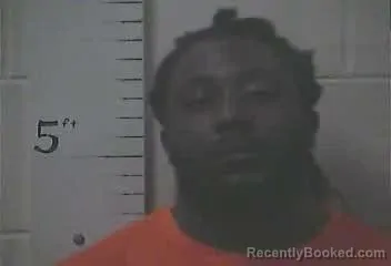 Mugshot of Deangelo Jones booked in Yazoo County, Mississippi on October 4, 2026