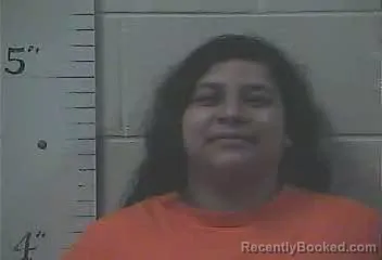 Mugshot of Daisy Vences booked in Yazoo County, Mississippi on August 27, 2026