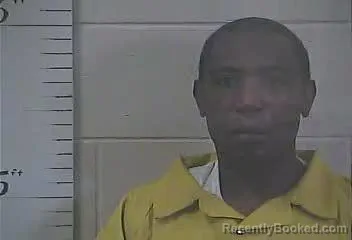 Mugshot of Justin 208684 Mosley booked in Yazoo County, Mississippi on August 27, 2026