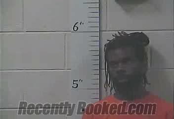 Booking photo from Yazoo County, Mississippi