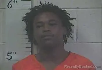 Mugshot of KENDERIUS CARTER booked in Yazoo County, Mississippi on June 17, 2026