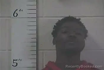 Mugshot of Marqueveon Davis booked in Yazoo County, Mississippi on October 27, 2026