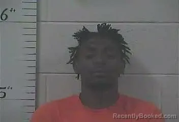 Mugshot of Rashad Jamal Manning booked in Yazoo County, Mississippi on August 7, 2026