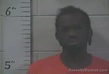 Mugshot of Toledo Brown booked in Yazoo County, Mississippi on August 7, 2026