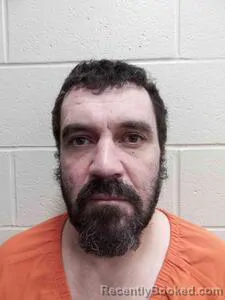 Mugshot of Mark E Bloomer booked in Andrew County, Missouri on April 23, 2026