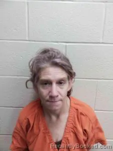 Mugshot of Susanna Raschell Larson booked in Andrew County, Missouri on June 1, 2026