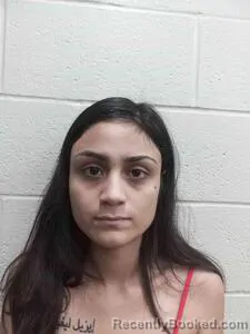 Mugshot of Daisy Jayzel Romero booked in Andrew County, Missouri on July 27, 2026