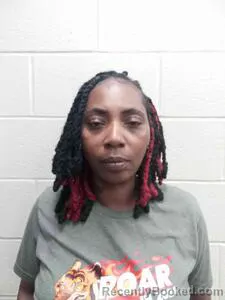Mugshot of Karen D Lomax booked in Andrew County, Missouri on August 1, 2026