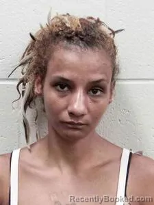 Mugshot of Mattie Francine Lucas booked in Andrew County, Missouri on August 11, 2026