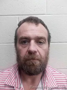 Mugshot of Jeffrey Allen Ebrecht booked in Andrew County, Missouri on October 21, 2026