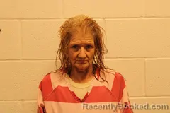 Mugshot of Barbara G Watkins booked in Barry County, Missouri on August 14, 2026