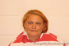 Mugshot of Charlotte M Frazier booked in Barry County, Missouri on September 6, 2026