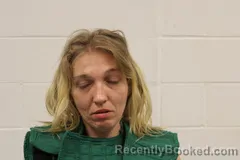 Mugshot of Brittany A Baker booked in Barry County, Missouri on March 20, 2026