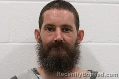 Mugshot of Jared L Rhodes booked in Barry County, Missouri on July 2, 2026