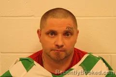 Mugshot of Justin D Braley booked in Barry County, Missouri on October 7, 2026