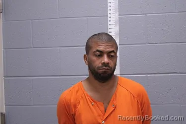 Mugshot of Adam Dwayne Hopkins booked in Bates County, Missouri on August 30, 2026