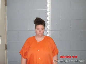Mugshot of Dorena Kay Gillis booked in Bates County, Missouri on October 20, 2026