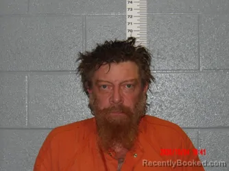 Mugshot of John Derrall Taylor booked in Bates County, Missouri on October 4, 2026