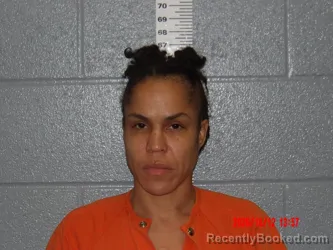 Mugshot of Lady Lakisha-Cherise Wilkins booked in Bates County, Missouri on October 12, 2026