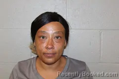 Mugshot of TASHA GREEN booked in Benton County, Missouri on June 23, 2026