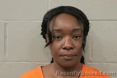 Mugshot of DESIREE BAKER booked in Benton County, Missouri on July 31, 2026