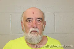 Mugshot of Ricky Riga booked in Benton County, Missouri on August 13, 2026