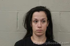 Mugshot of Megan Relle booked in Benton County, Missouri on August 13, 2026