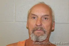 Mugshot of James Maxwell booked in Benton County, Missouri on August 19, 2026
