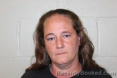 Mugshot of Krystal Pennington booked in Benton County, Missouri on August 22, 2026