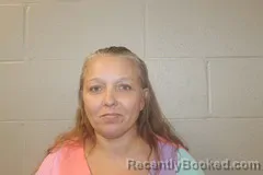 Mugshot of Amanda Kumberg booked in Benton County, Missouri on September 25, 2026