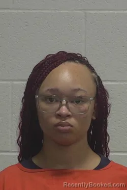 Mugshot of Arrielle Tori Rowe booked in Wayne County, North Carolina on September 12, 2026