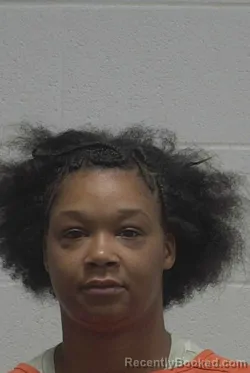Mugshot of Mekia Nicole Pope booked in Wayne County, North Carolina on October 6, 2026