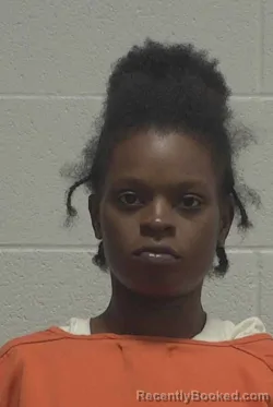 Mugshot of Tashemia Laquita Hunter booked in Wayne County, North Carolina on August 26, 2026