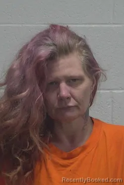 Mugshot of Misty Cara Crabtree booked in Wayne County, North Carolina on July 8, 2026
