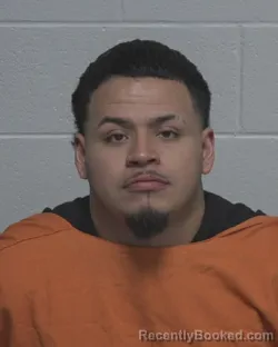 Mugshot of AARON JOSE CARRILLO booked in Wayne County, North Carolina on March 22, 2026