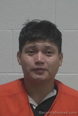 Mugshot of Esvin Velasquez Perez booked in Wayne County, North Carolina on August 29, 2026